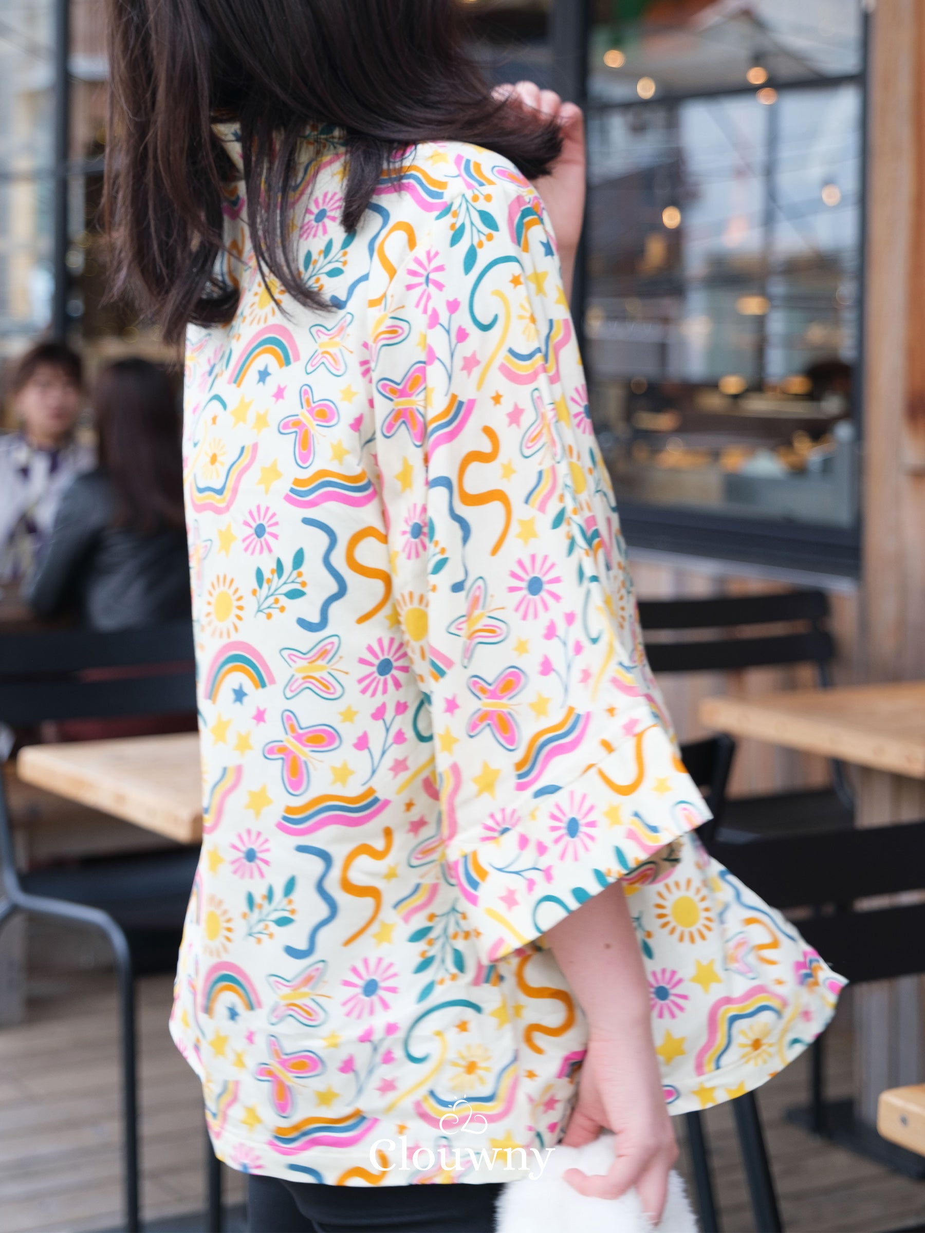Hare Kimono Outer - Cream